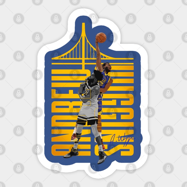 Andrew Wiggins Sticker by Juantamad